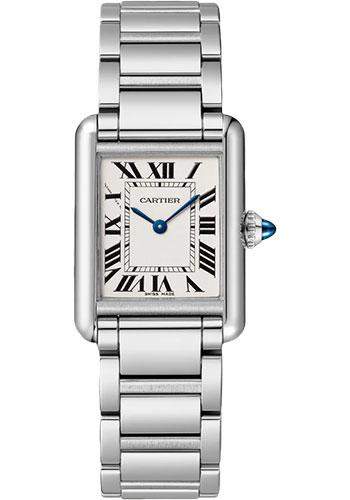 Cartier Tank Must de Cartier Watch – 29.5 mm x 22 mm Steel Case – Silvered Dial – Interchangeable Bracelet – WSTA0051
