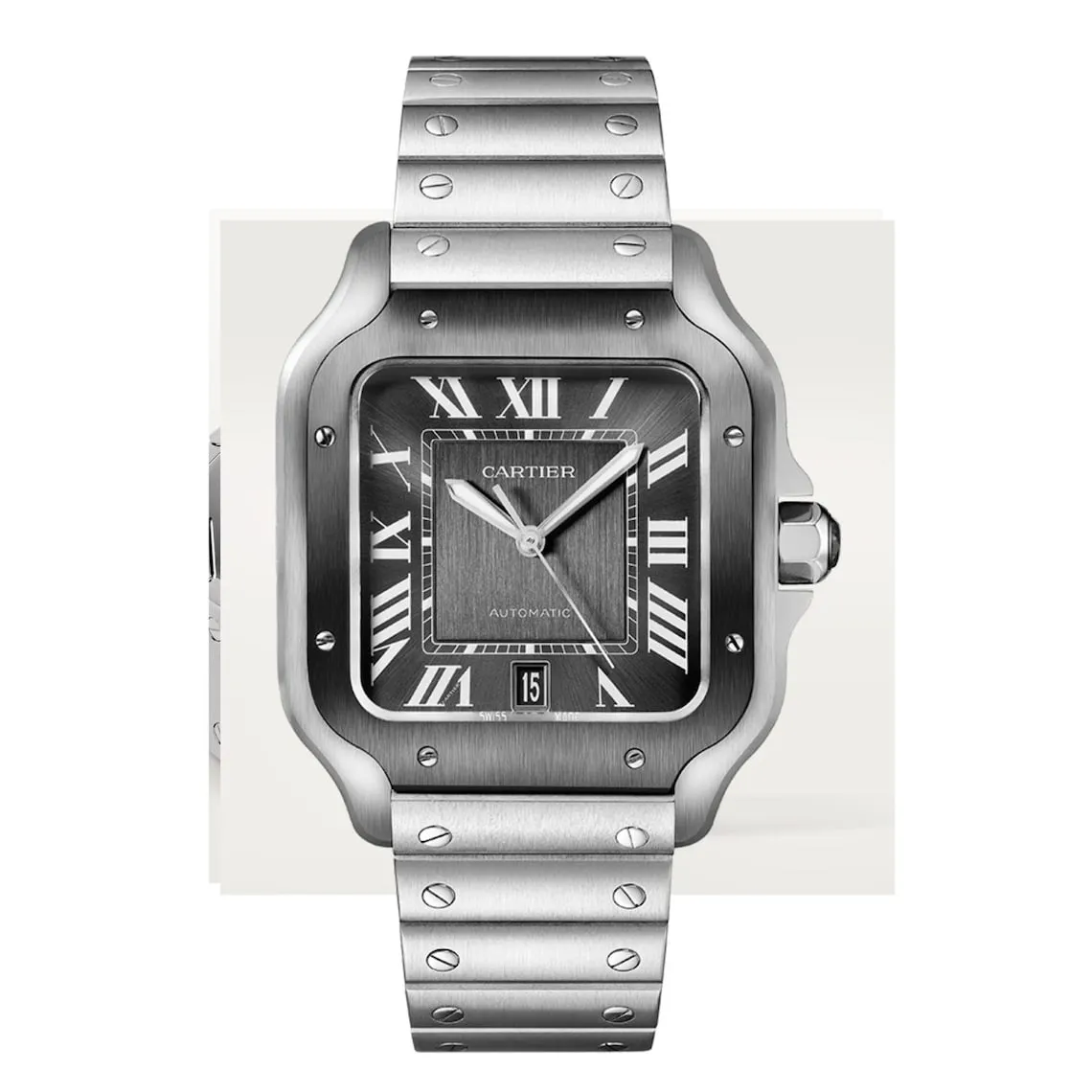 il_1140xN.6923295305_atha.webp Cartier Santos de Cartier Large Ref. WSSA0037 Watch – Ships from USA – Free Shipping | Minimalist & Luxury Design | Perfect Gift for Her - Image 1