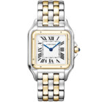 PanthÃ¨re de Cartier Large 18ct Yellow Gold & Steel Bracelet Watch