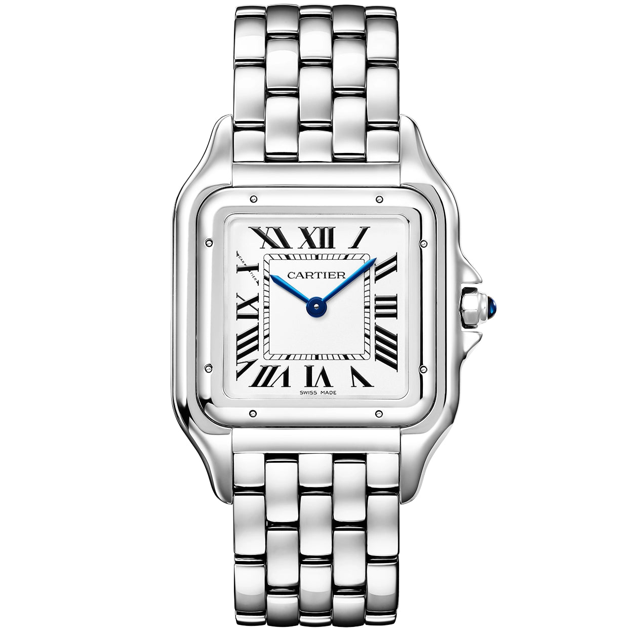 panthre-de-cartier-large-steel-bracelet-watch-vkhdl.jpg Panthère de Cartier Large Steel Bracelet Watch - Image 1