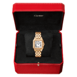 PanthÃ¨re de Cartier Medium 18ct Rose Gold Diamond Set Watch - Image 3