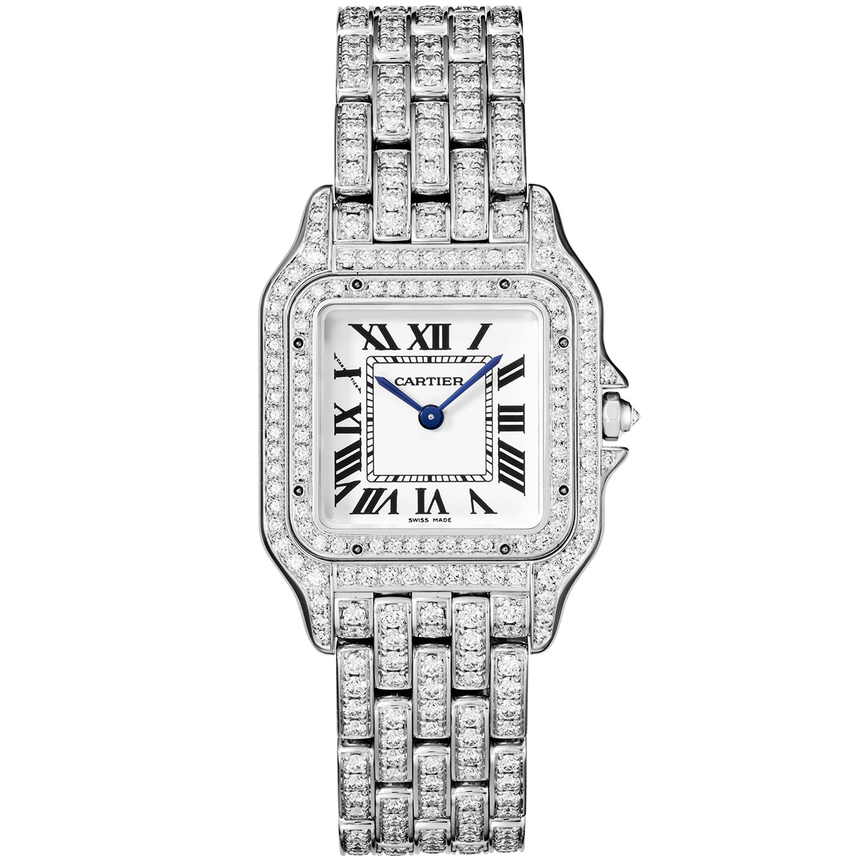 panthre-de-cartier-medium-18ct-white-gold-full-diamond-set-watch-l7r8u.jpg Panthère de Cartier Medium 18ct White Gold Full Diamond Set Watch - Image 1