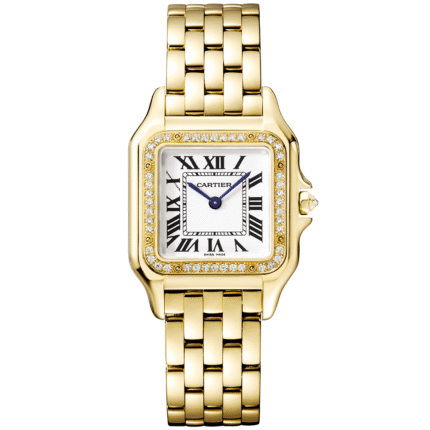 PanthÃ¨re de Cartier Medium 18ct Yellow Gold Diamond Set Watch