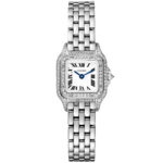 PanthÃ¨re de Cartier Mini 18ct White Gold Diamond Set Watch