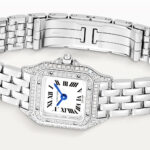 PanthÃ¨re de Cartier Mini 18ct White Gold Diamond Set Watch - Image 4