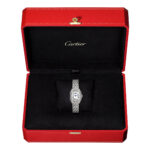 PanthÃ¨re de Cartier Mini 18ct White Gold Full Diamond Set Watch - Image 2