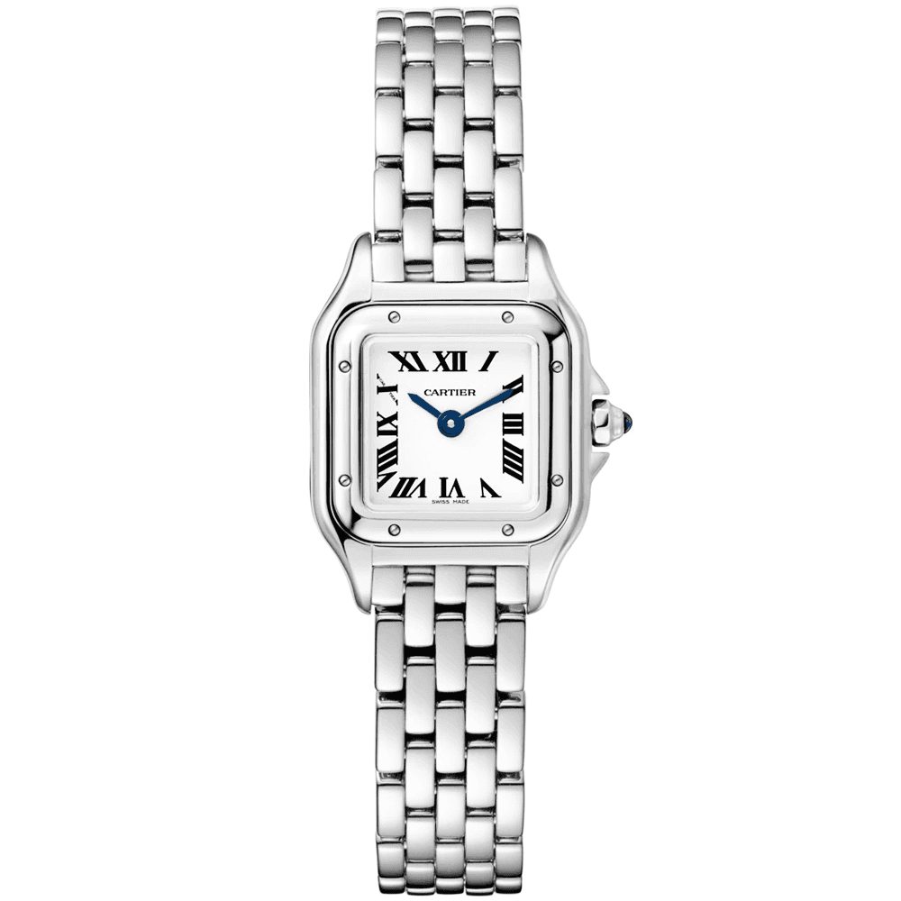 panthre-de-cartier-mini-steel-watch-qdms7.png Panthère de Cartier Mini Steel Watch - Image 1