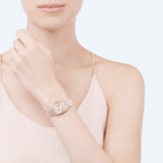 PanthÃ¨re de Cartier Small 18ct Rose Gold & Steel Diamond Bezel Watch - Image 2