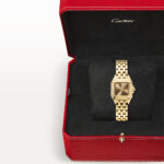 PanthÃ¨re de Cartier Small 18ct Yellow Gold Brown Dial Watch - Image 2