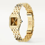 PanthÃ¨re de Cartier Small 18ct Yellow Gold Brown Dial Watch - Image 4