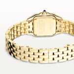 PanthÃ¨re de Cartier Small 18ct Yellow Gold Brown Dial Watch - Image 3