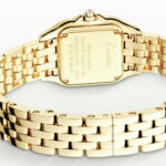 PanthÃ¨re de Cartier Small 18ct Yellow Gold Diamond Set Watch - Image 4