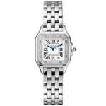 PanthÃ¨re de Cartier Small Steel Diamond Bezel Watch