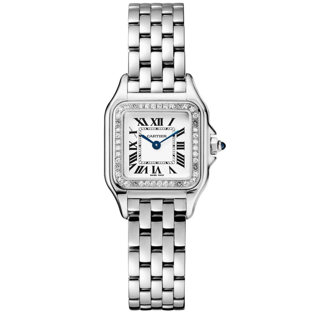 panthre-de-cartier-small-steel-diamond-bezel-watch-ydwvn.png Panthère de Cartier Small Steel Diamond Bezel Watch - Image 1