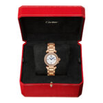 Pasha de Cartier 30mm 18ct Rose Gold Diamond Set Bracelet Watch - Image 3