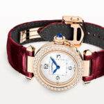 Pasha de Cartier 30mm 18ct Rose Gold Diamond Set Strap Watch - Image 5