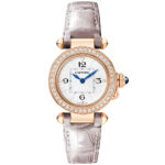 Pasha de Cartier 30mm 18ct Rose Gold Diamond Set Strap Watch - Image 3