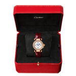 Pasha de Cartier 30mm 18ct Rose Gold Diamond Set Strap Watch - Image 2