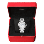 Pasha de Cartier 35mm Bracelet/Leather Strap Automatic Watch - Image 2