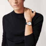 Pasha de Cartier 41mm 18ct Yellow Gold Chronograph Strap Watch - Image 2