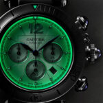 Pasha de Cartier 41mm Bracelet/Leather Strap Chronograph Watch - Image 5