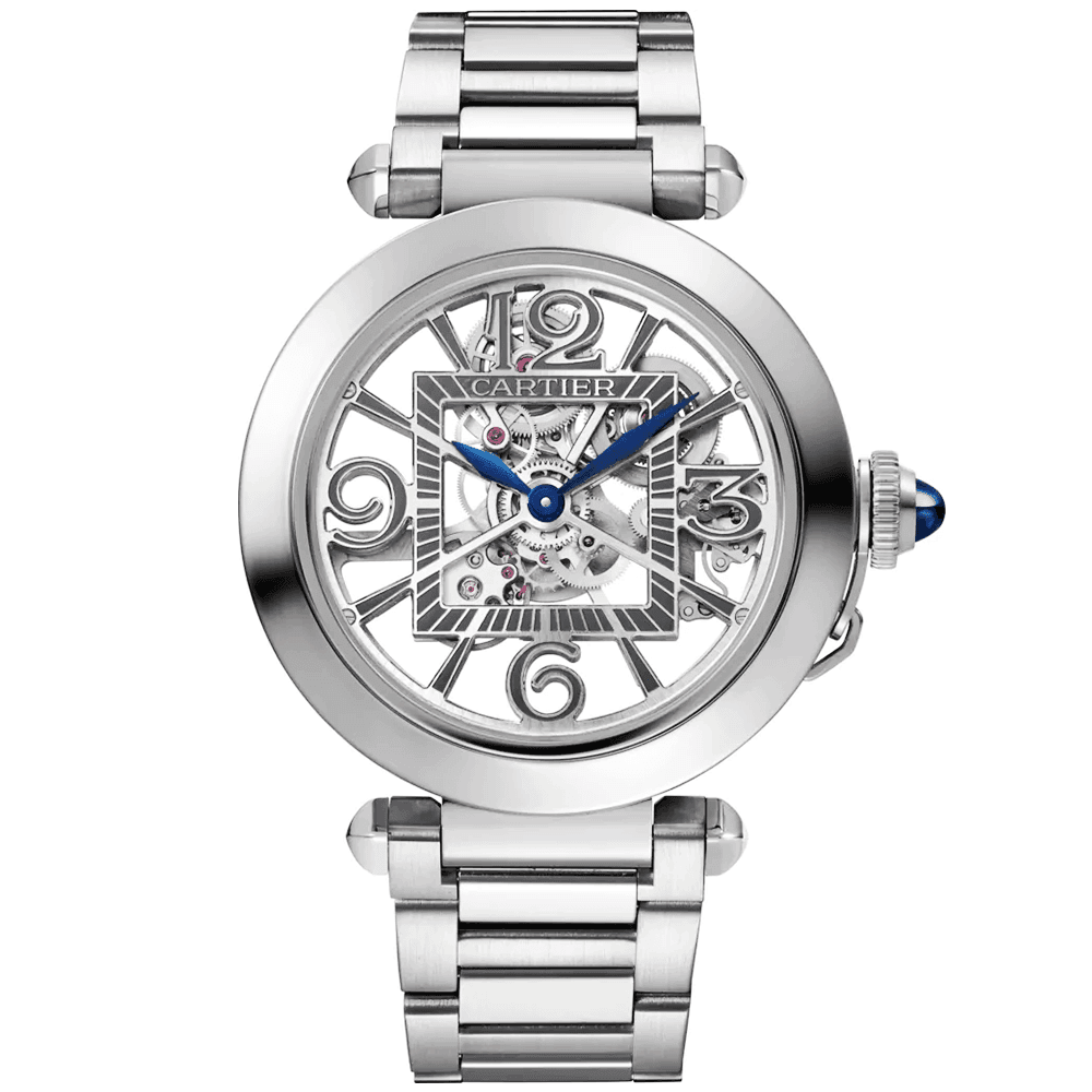 pasha-de-cartier-41mm-braceletleather-strap-men8217s-automatic-watch-zewxa.png Pasha de Cartier 41mm Bracelet/Leather Strap Men’s Automatic Watch - Image 1