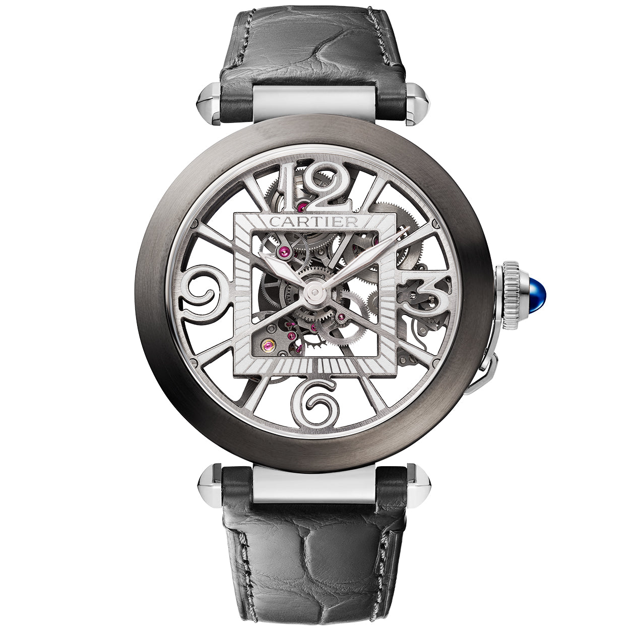 pasha-de-cartier-skeleton-41mm-black-adlc-men8217s-watch-ccdnu.jpg Pasha de Cartier Skeleton 41mm Black ADLC Men’s Watch - Image 1