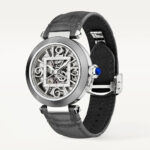 Pasha de Cartier Skeleton 41mm Black ADLC Men’s Watch - Image 6