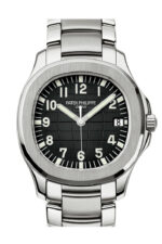 Patek Philippe Aquanaut Automatic Black Dial Steel Men’s Watch 5167/1A-001