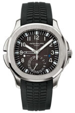 Patek Philippe Aquanaut Dual Time Black Dial Automatic Men’s Watch 5164A-001 - Image 4