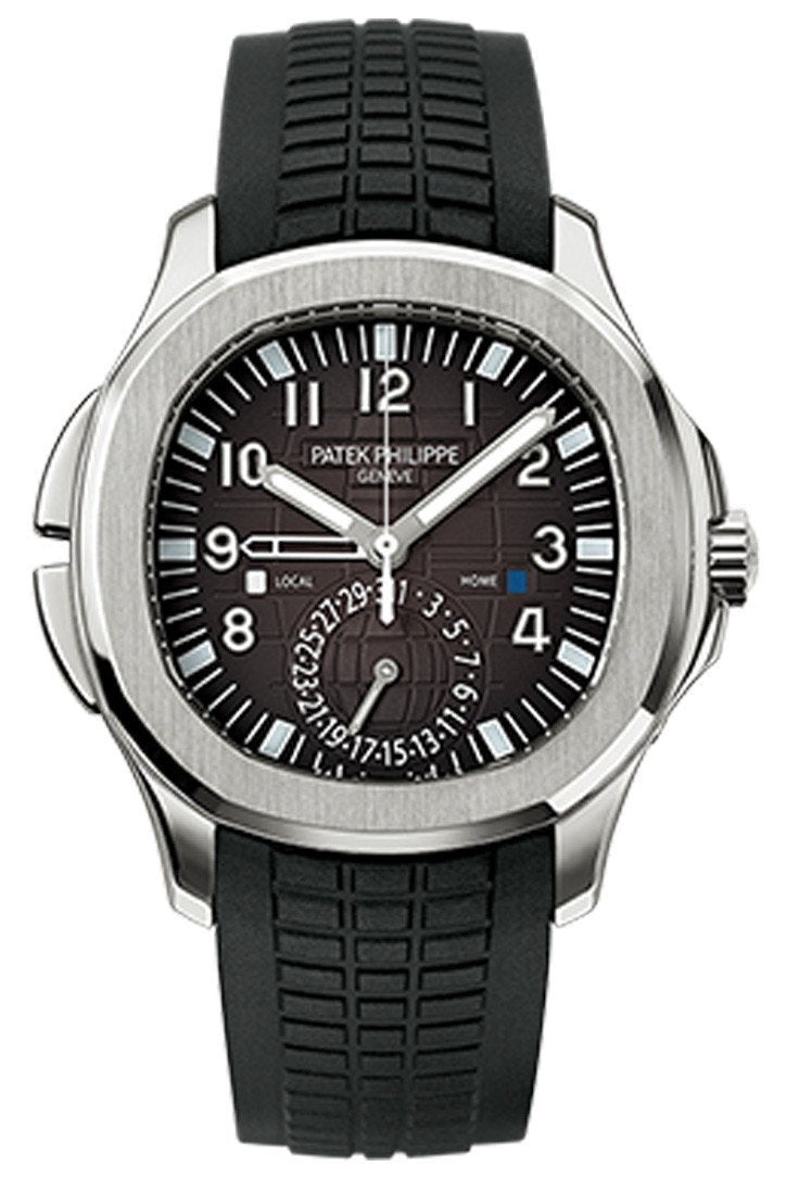 patek-philippe-aquanaut-dual-time-black-dial-automatic-men8217s-watch-5164a-001-g0jrl.jpg Patek Philippe Aquanaut Dual Time Black Dial Automatic Men’s Watch 5164A-001 - Image 1