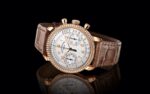 Patek Philippe Complication, 18k Rose Gold, Ladies Chronograph 38mm, 99 diamonds: ~0.99 ct., Ref# 7150/250R-001 - Image 6