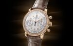 Patek Philippe Complication, 18k Rose Gold, Ladies Chronograph 38mm, 99 diamonds: ~0.99 ct., Ref# 7150/250R-001 - Image 8