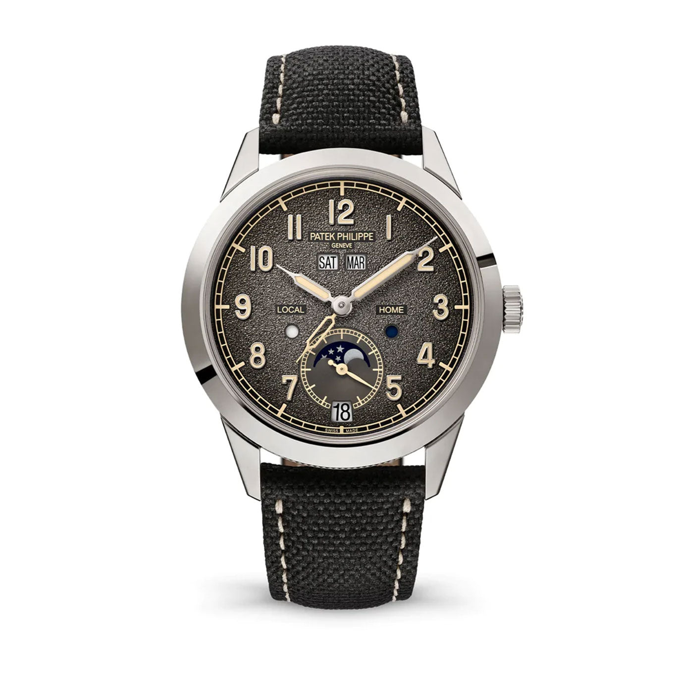 patek-philippe-complication-18k-white-gold-annual-calendar-travel-time-41mm-ref-5326g-001-haac1.jpg Patek Philippe Complication, 18k White Gold, Annual Calendar Travel Time 41mm, Ref# 5326G-001 - Image 1