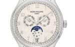 Patek Philippe Complication, 18k White Gold set with 155 diamonds (~1.34 ct), 38mm, Annual Calendar Ref# 4947G-010 - Image 9