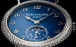 Patek Philippe Complication Moon Phases, 18k White Gold with 132 (~1.09 cts.) brilliant-cut diamonds, 33mm, Ref# 7121/200G-001 - Image 10