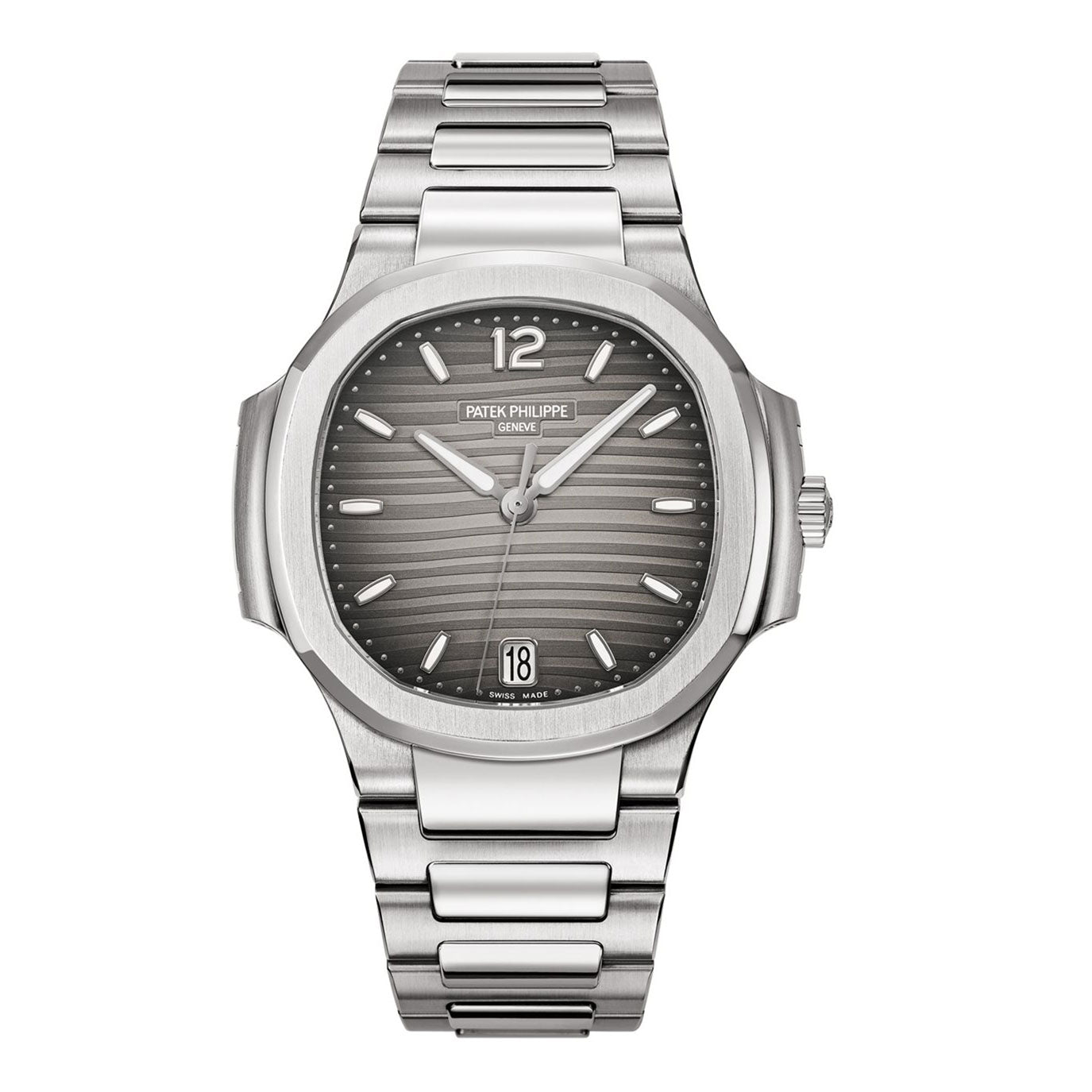 patek-philippe-nautilus-ladies-automatic-watch-stainless-steel-352mm-ref-71181a-011-gjxhu.jpg Patek Philippe Nautilus Ladies Automatic Watch, Stainless Steel, 35,2mm, Ref# 7118/1A-011 - Image 1