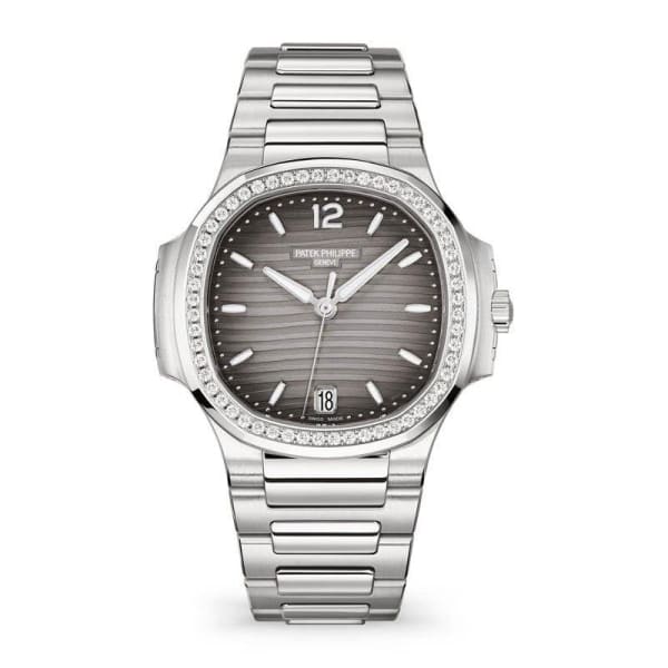 patek-philippe-nautilus-ladies-automatic-watch-stainless-steel-and-diamonds-352mm-ref-71181200a-011-mhd1a.jpg Patek Philippe Nautilus Ladies Automatic Watch, Stainless Steel and Diamonds, 35,2mm, Ref# 71181/200A-011 - Image 1