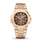 Patek Philippe Nautilus Rose Gold 5711-1R-001 with Light/Dark Brown Gradated dial - Image 5