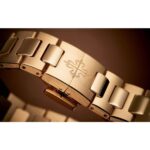 Patek Philippe Nautilus Rose Gold 7118-1R-010 with Golden Brown Opaline dial - Image 7