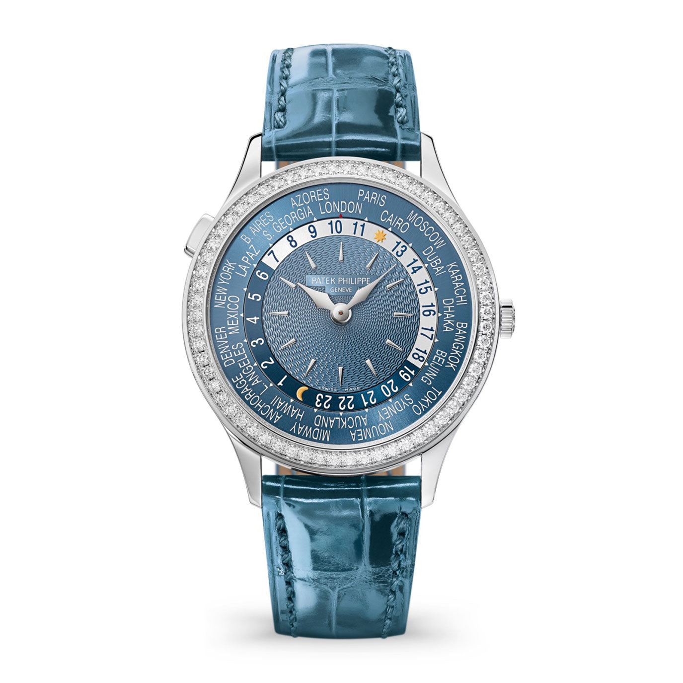 patek-philippe-womens-complication-world-time-18k-white-gold-set-with-89-diamonds-103-ct-36mm-ref-7130g-016-kesjh.jpg Patek Philippe Women’s Complication World-Time, 18k White Gold set with 89 diamonds (~1.03 ct.), 36mm, Ref# 7130G-016 - Image 1