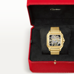 Santos de Cartier Large 18ct Yellow Gold Men’s Skeleton Dial Watch - Image 2