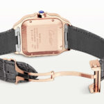 Santos de Cartier Large Automatic 18ct Rose Gold Watch - Image 4