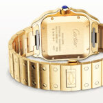 Santos de Cartier Large Automatic 18ct Yellow Gold Bracelet Watch - Image 4