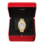 Santos de Cartier Large Automatic 18ct Yellow Gold Bracelet Watch - Image 3