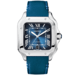 Santos de Cartier Large Automatic Steel Bracelet/Strap Watch - Image 3