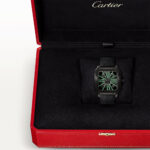Santos de Cartier Large Skeleton Black ADLC Men’s Watch - Image 3