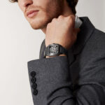 Santos de Cartier Large Skeleton Black ADLC Men’s Watch - Image 2