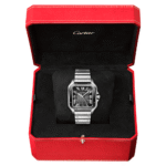 Santos de Cartier Large Steel & ADLC Grey Dial Men’s Automatic Watch - Image 2