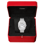 Santos de Cartier Large Steel Bracelet/Strap Watch - Image 3